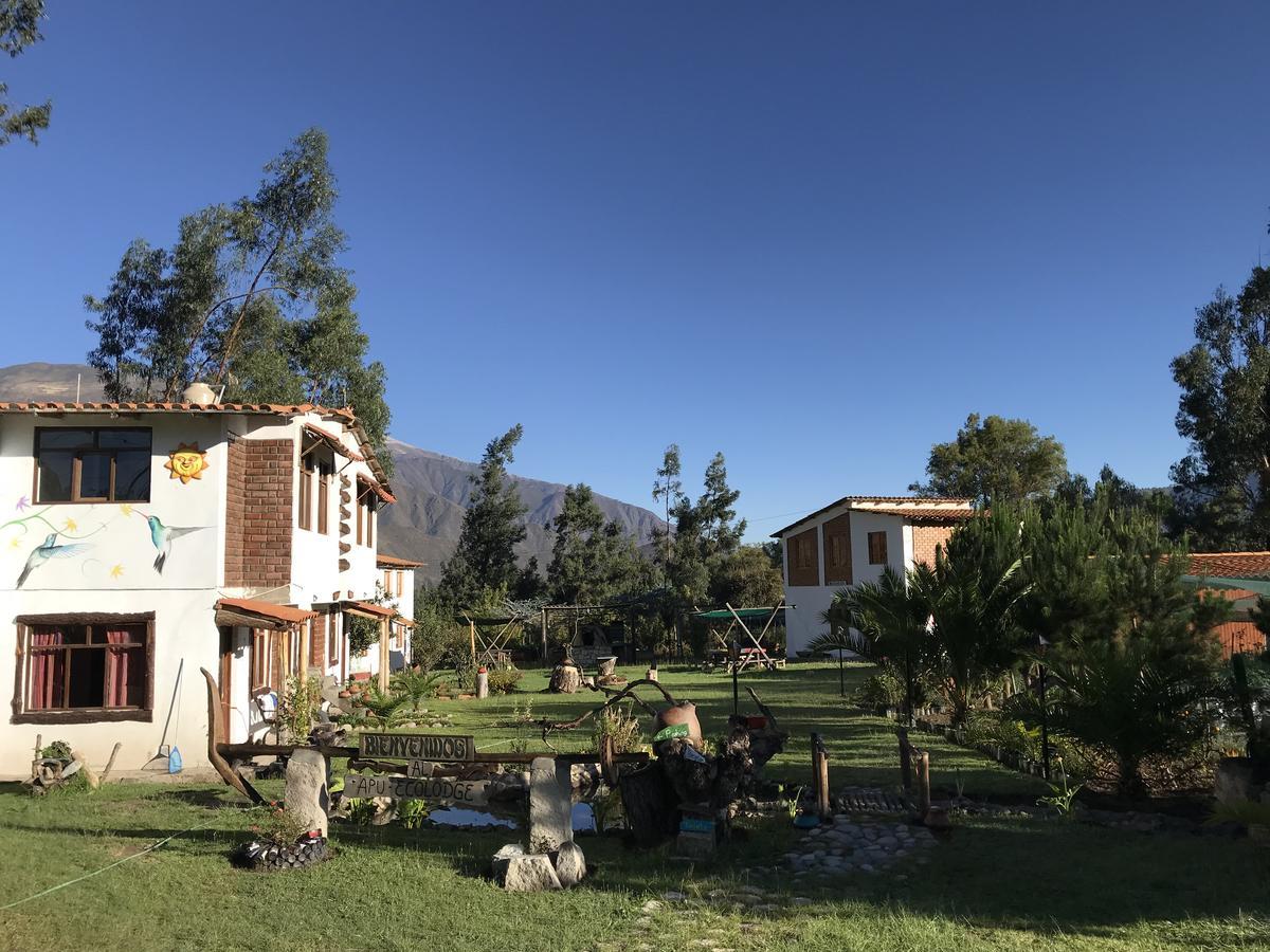 Apu Ecolodge Caraz Buitenkant foto